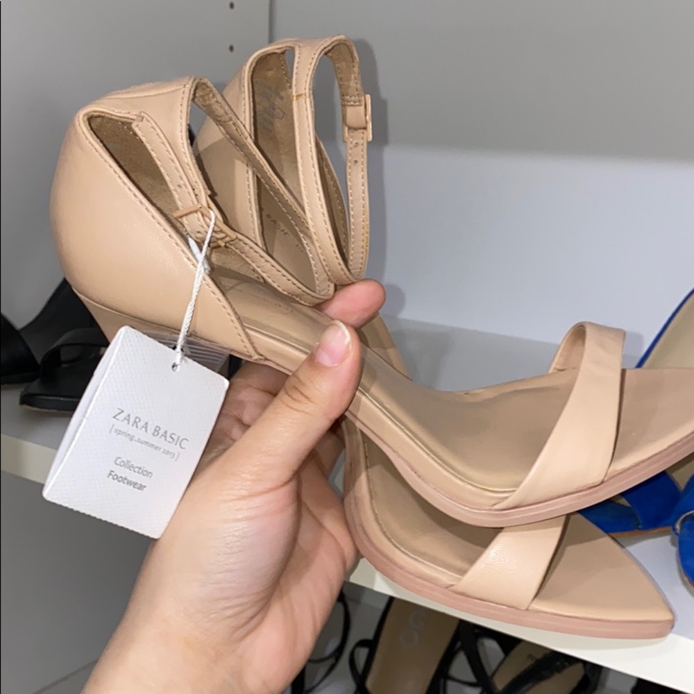 Zara minimalist heels